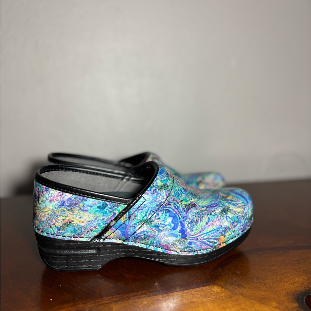 Colorful Clogs with Black Soles size 36 ( 6-6.5)